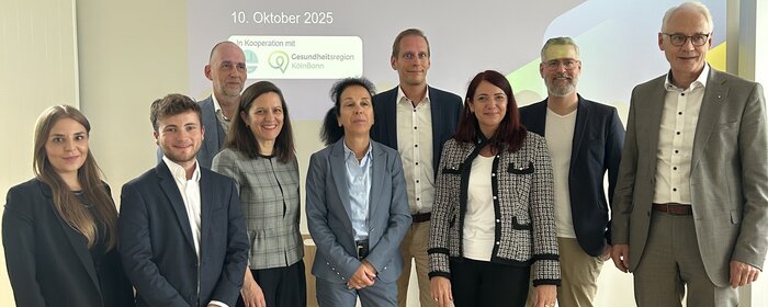 Gruppenfoto der Referenten bei den Remagener Campusgesprächen