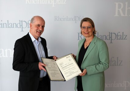 Übergabe der Förderbescheide