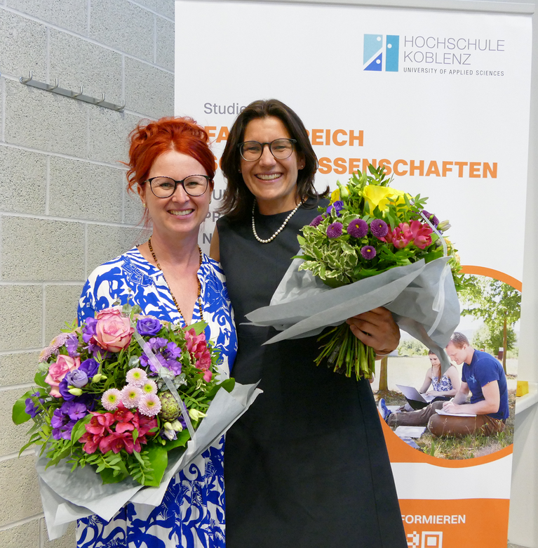 Prof. Dr. Agnieszka Maluga und Prof. Dr. Kathrin Klein-Zimmer