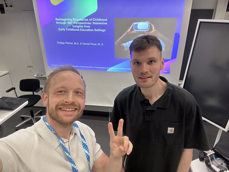Daniel Roos und Philipp Pilcher