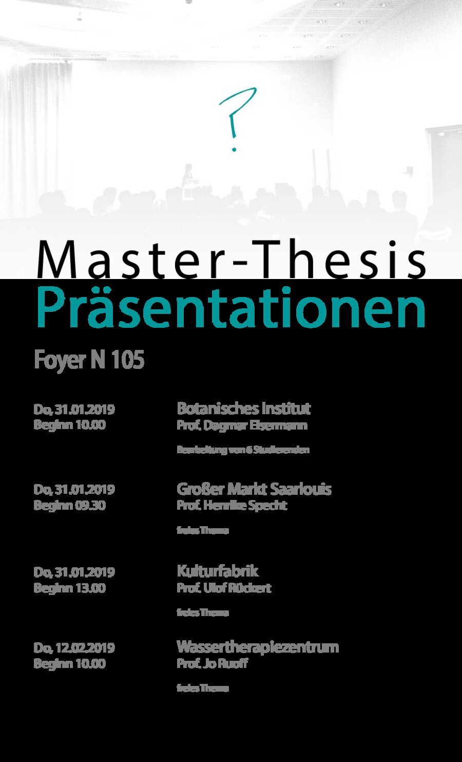 Master - Thesis - Präsentationen
