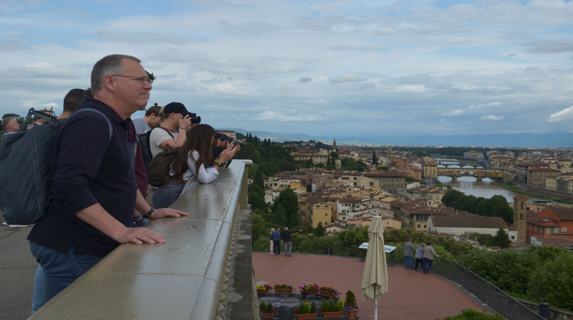 Gruppenbild in Italien