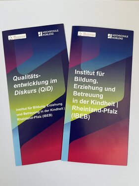 IBEB- und QiD-Flyer
