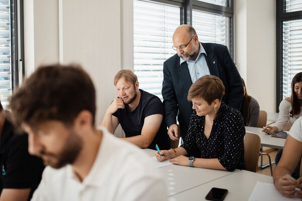 Vorlesungssituation am Campus Remagen der Hochschule Kobelenz