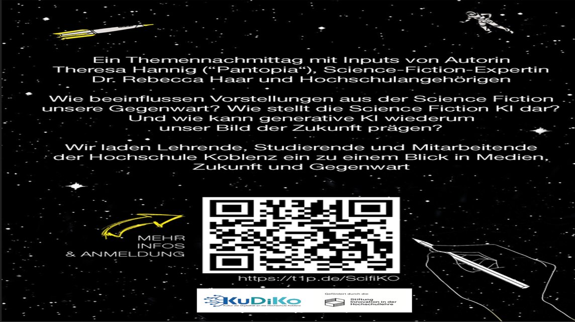Werbeflyer "Zukunft kreien, Zukunft generieren?" - Seite 2