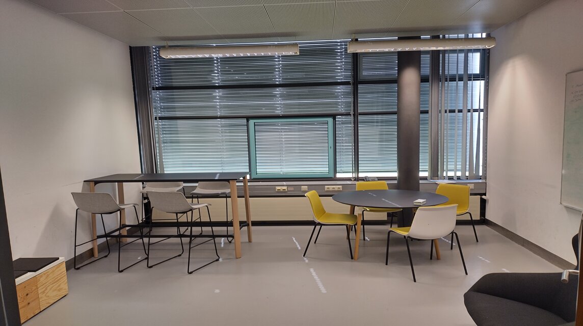 Foto des Raumes A010 nach Umgestaltung