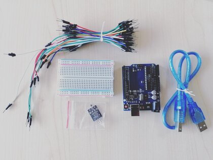 Übersicht Bestandteile Arduino-Set