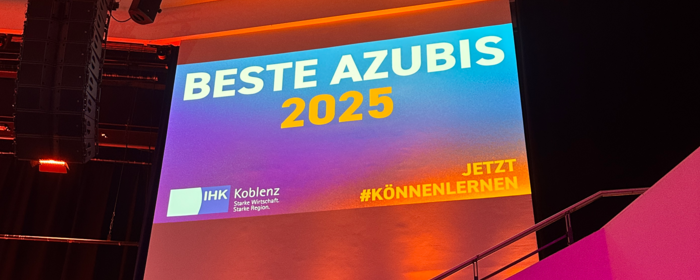 Veranstaltungsfoto Beste Azubis 2025