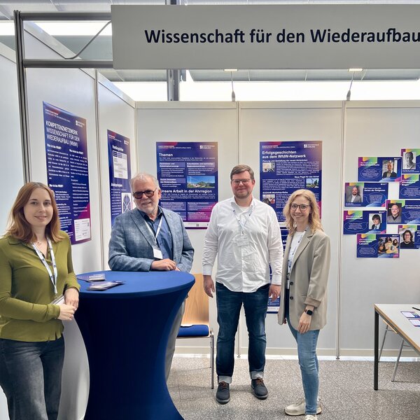 Team des WfdW beim Tag der Forschung 2026 an der Hochschule Koblenz