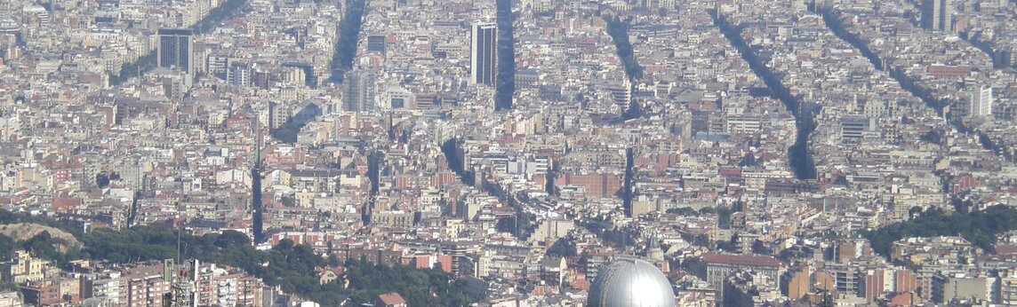 Barcelona von oben