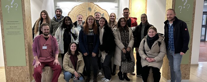 Teilnehmende der Exkursion - Gruppenfoto.