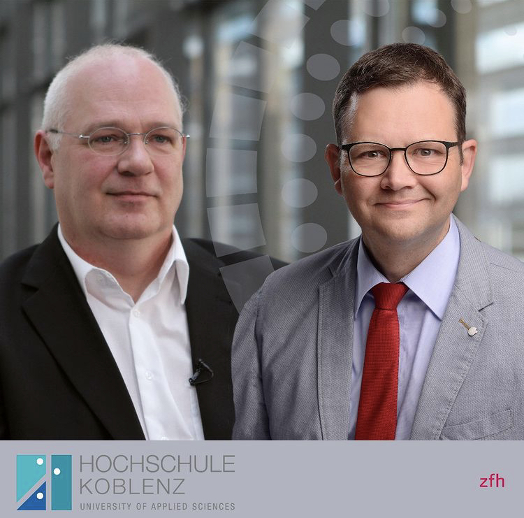 Fotocollage: Prof. Dr. Stefan Sell & Prof. Dr. Haderlein
