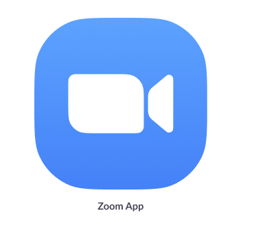 Offizielle Logo von Zoom für die App